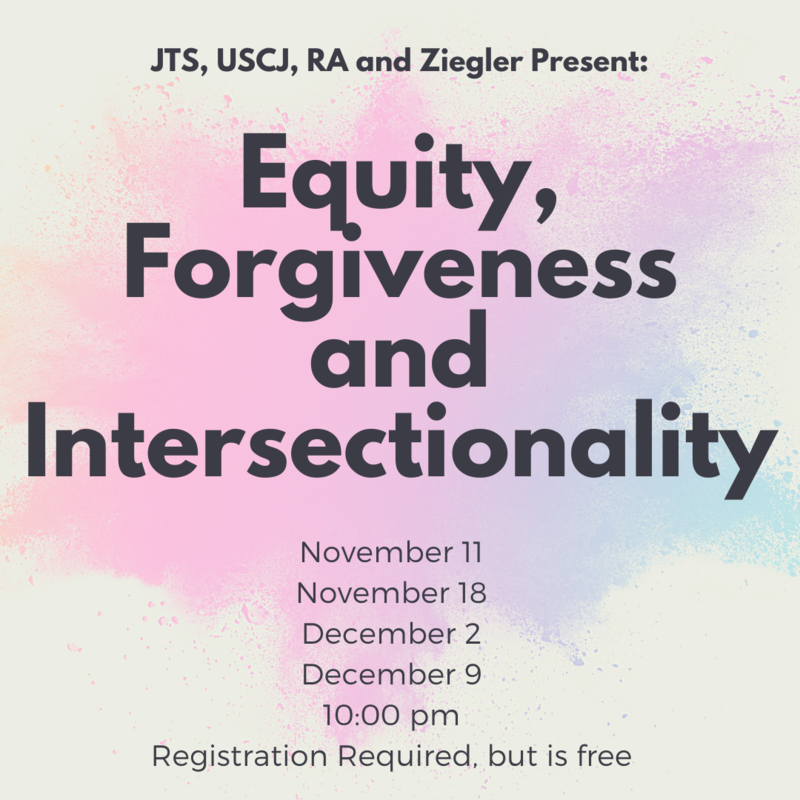 Banner Image for Equity, Forgiveness and Intersectionality