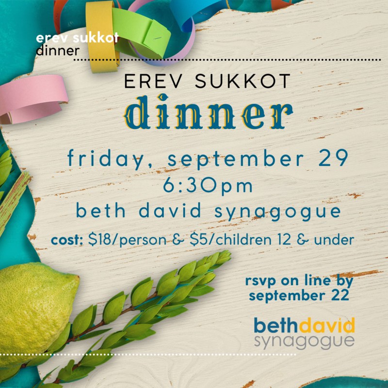 Banner Image for Sukkot Shabbat Dinner