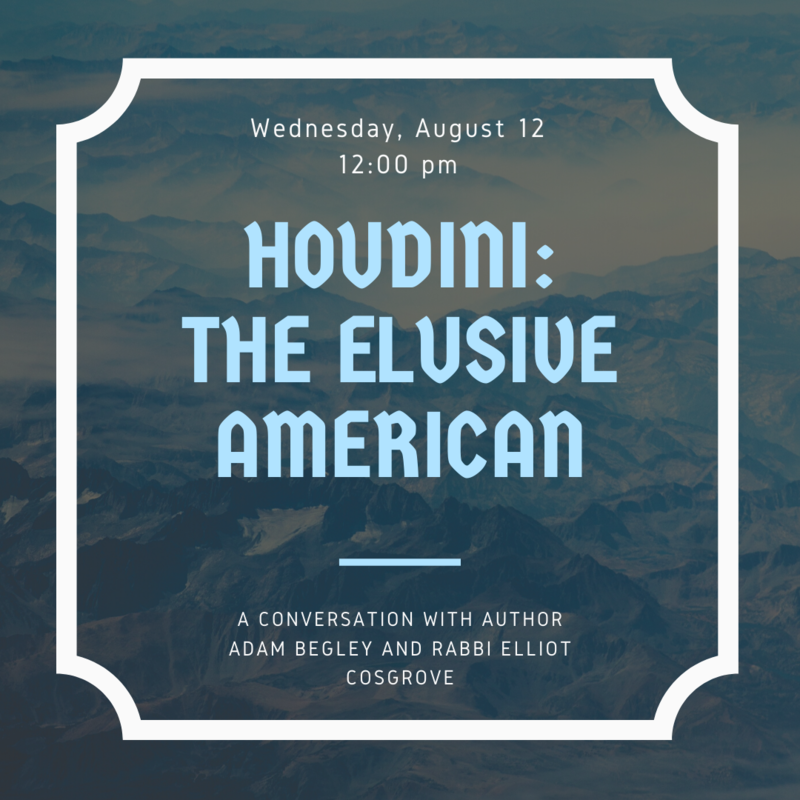 Banner Image for Houdini: The Elusive American