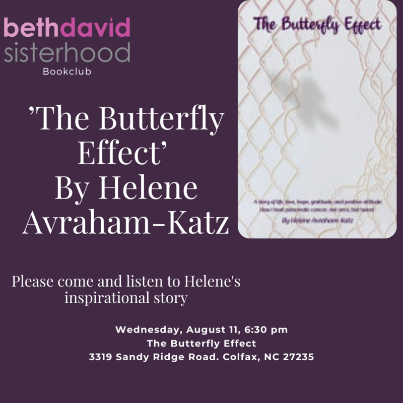 Banner Image for Sisterhood Bookclub: The Butterfly Effect