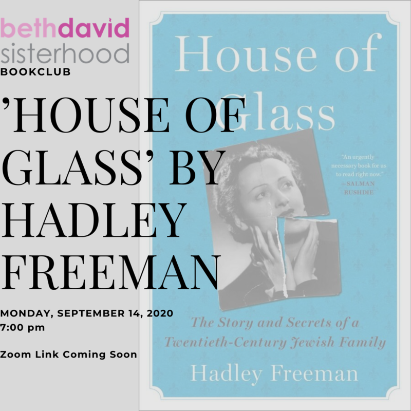 Banner Image for Book Club: House of Glass by Hadley Freeman