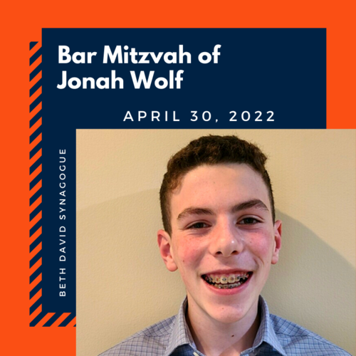 Banner Image for Jonah Wolf Bar Mitzvah