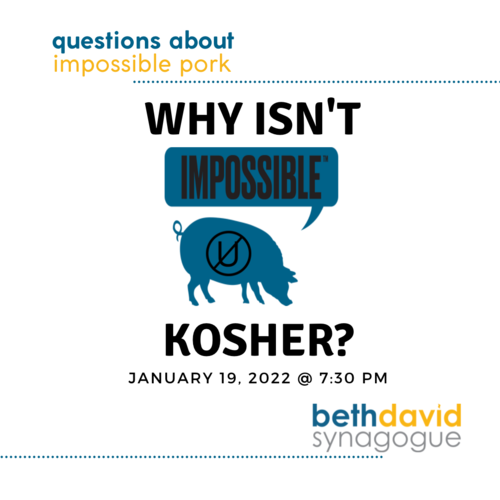 Banner Image for Why Isn't Impossible Pork Kosher?